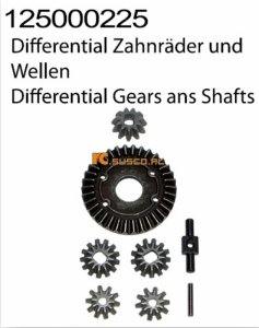 Differential Gears and Shafts