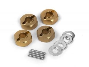 Quantum 150184 Aluminum 12mm Wheel Hex Hub Set (4pcs)