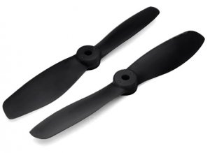 Śmigła Gemfan PC 2 Blade Bullnose 3x2.5 czarny (2xCW + 2xCCW)