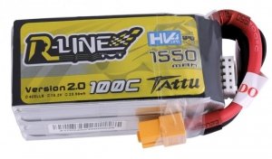 1550mAh 15.2V 100C TATTU R-Line Gens Ace HV