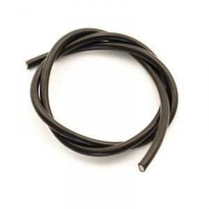 Przewód silikonowy 14AWG/2 mm2 (czarny) 1m