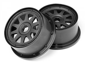 TR-10 WHEEL BLACK (120x60mm/-4mm OFFSET)