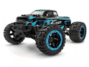 BlackZon Slyder MT 1/16 4WD Electric Monster Truck - Green / Blue