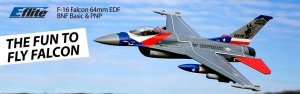E-flite F-16 Falcon 64mm EDF PNP