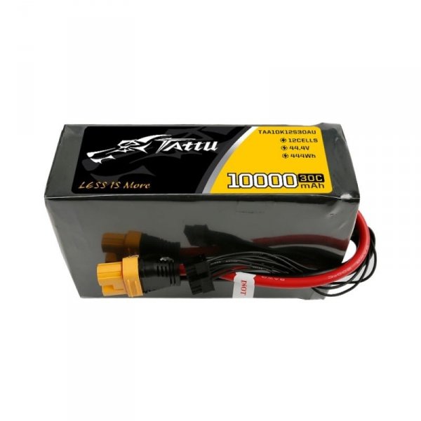 Akumulator Tattu 10000mAh 44.4V 30C 12S1P Lipo Battery Pack with AS150U Plug