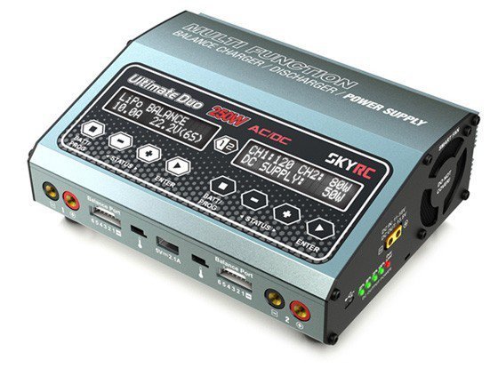 Ładowarka 2-kanałowa SkyRC Ultimate Duo D250 250W 2x10A + Zasilacz 150W
