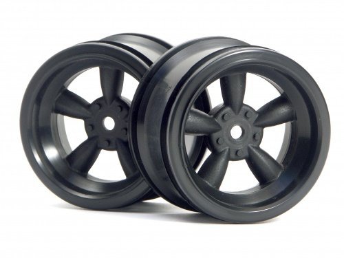 VINTAGE 5 SPOKE WHEEL 31MM (WIDE) BLACK (6MM OFFSET)