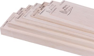 Balsa 6mm lekka 6,0x100x1000mm