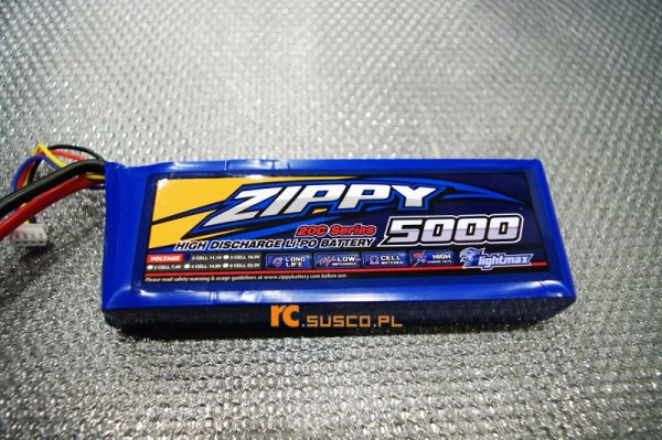 ZIPPY Flightmax 5000mAh 11,1 V 3S1P 20C