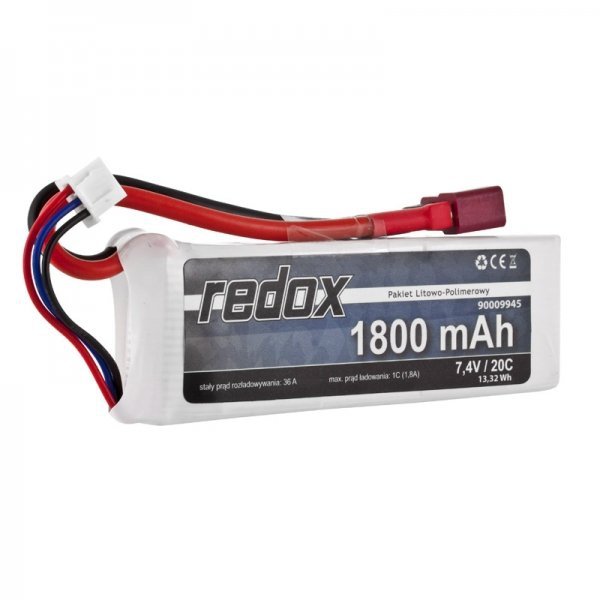 Redox 1800 mAh 7,4V 20C
