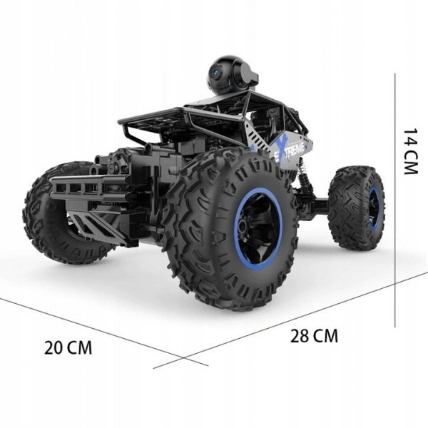 EXTREME Monster Truck Climbing rc car with CAMERA