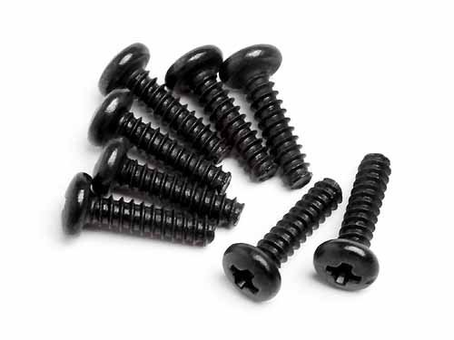 Round Head Screw M2x8mm (8Pcs)