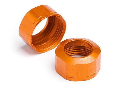 SHOCK CAP 12xM13x0.8mm (ORANGE/GROOVED/2pcs)