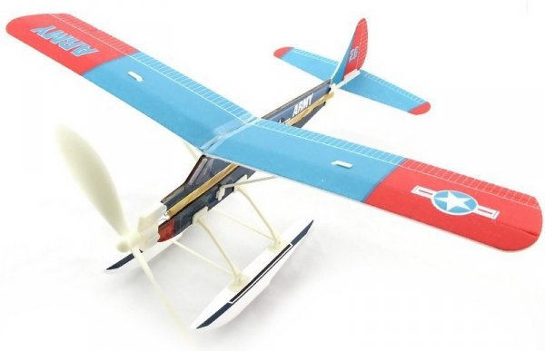 Szybowiec Aviator-Beaver 450mm z napędem gumowym