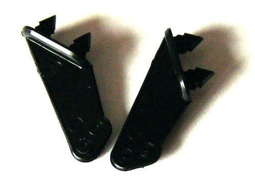 Dźwignie steru typ 2, 0,8mm, Czarne, 2 szt