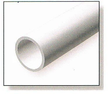 Rurka fi 2,4mm x 600mm, 9 szt. (Polistyren HIPS)