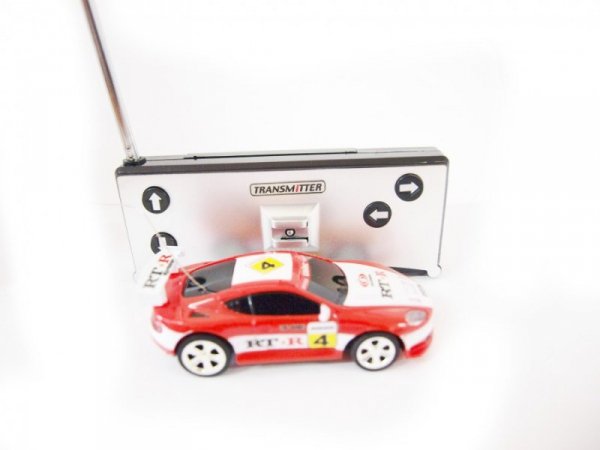 Mini Car RC 1:58 - Czerwony