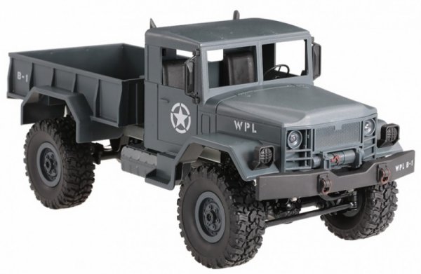 Ciężarówka wojskowa WPL B-14 1:16 4x4 2.4GHz RTR - Niebieski