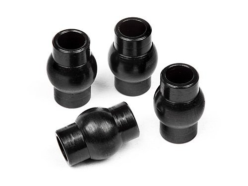 BALL 3x5.8x9mm (BLACK/4pcs)