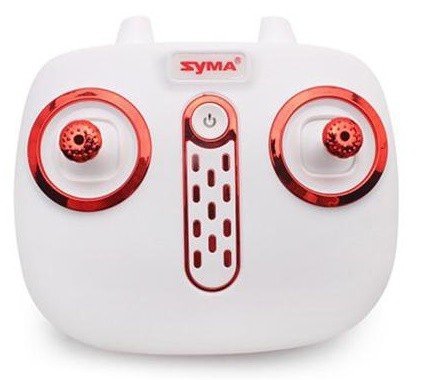 Syma X5UW - czerwony - (kamera WiFi FPV 1MP, 2.4GHz, funkcja zawisu, zasięg do 70m, planowanie trasy) 