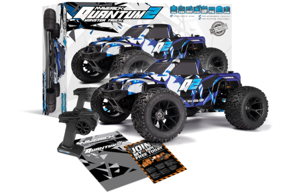Maverick Quantum2 MT 1/10 4WD Shaft Driven Monster Truck