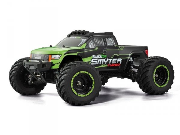 BlackZon Smyter MT Turbo 1/12 4WD 3S Brushless - Green Electric Monster Truck