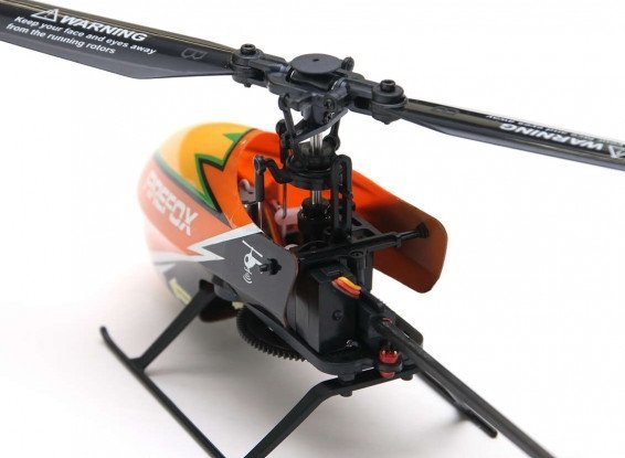 Helicopter Firefox C129 4ch Flybarless Micro RC (RTF) w/6-Axis Gyro 
