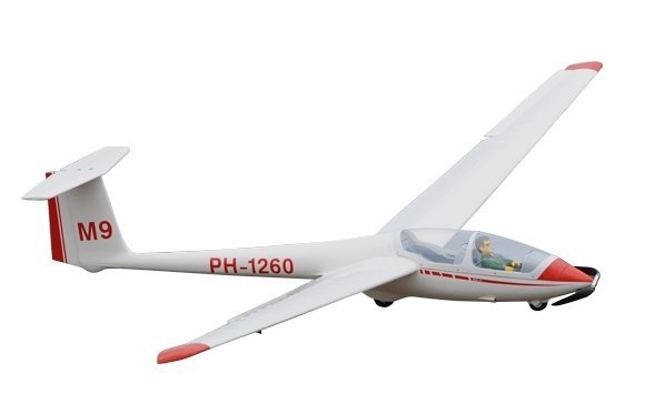 Motoszybowiec ASK-21 glider 3200mm ARF  - 320cm rozpiętości, kadłub laminatowy