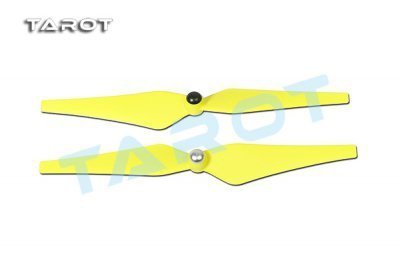 Śmigła TAROT 9,4x4,4 - CW/CCW yellow - para śmigieł do DJI Phant