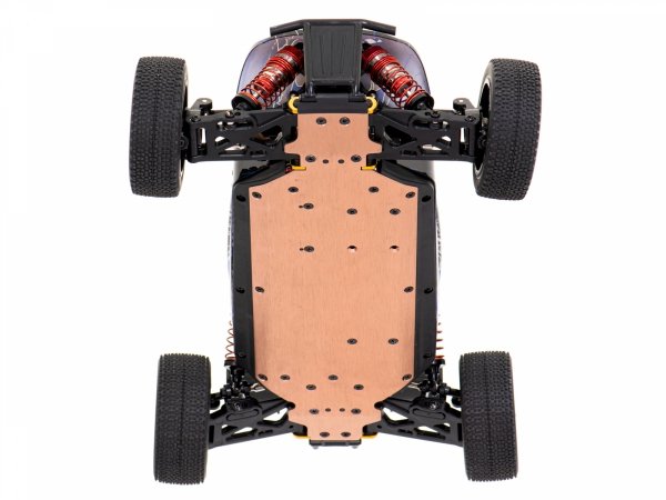Samochód RC WLtoys 124018 2,4GHz 1:12 55km/h czarny LEDY