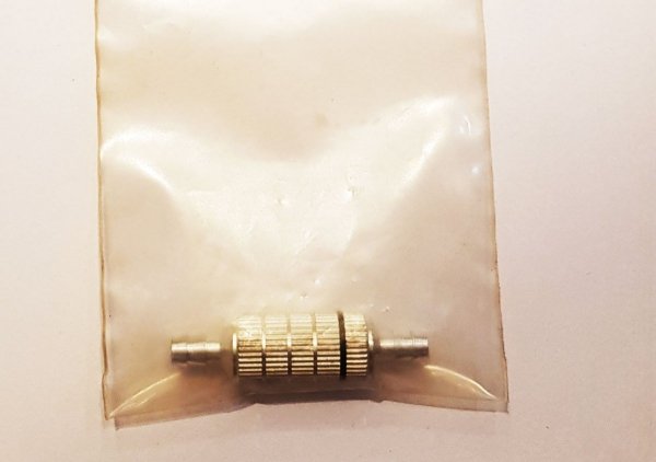 Aluminiowy filtr paliwa (duży) 