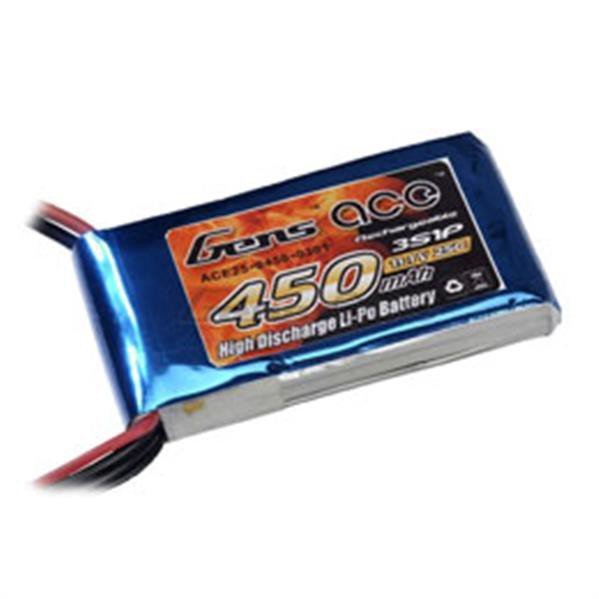 Akumulator Gens Ace 450mAh 11.1V 25C 3S1P