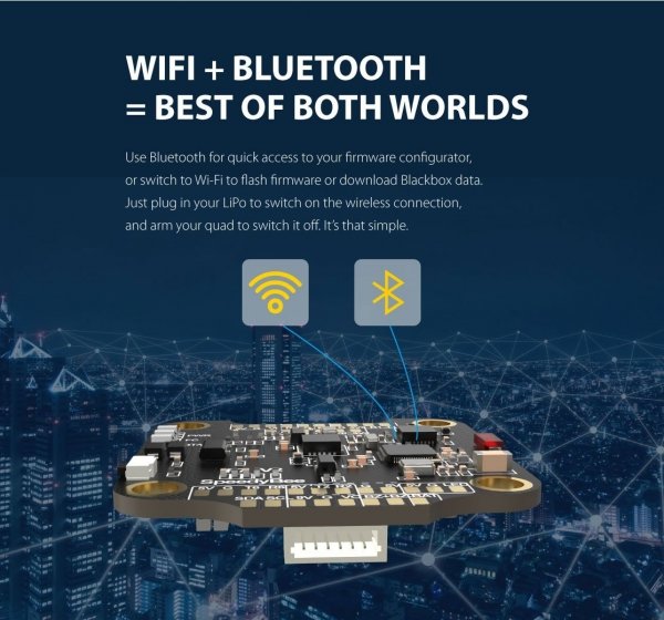Kontroler lotu SpeedyBee F7 V2 wifi bluetooth obsługa DJI Air Unit