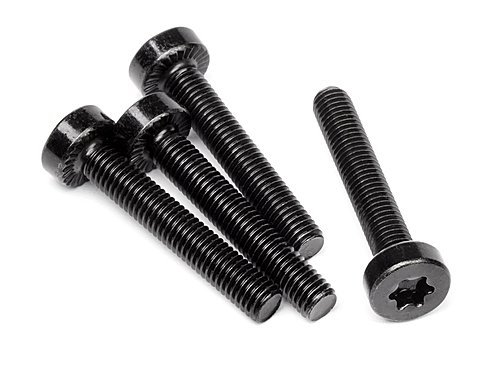 WIDE CAP HEAD TORX SCREW M5X30MM (4PCS)