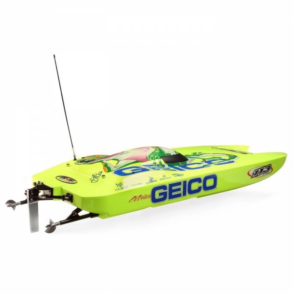 Proboat Miss GEICO Zelos 36 Twin Brushless Catamaran RTR