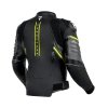 REBELHORN KURTKA SKÓRZANA VELOCE BLACK/GREY/FL YEL