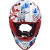 KASK LS2 MX437 FAST EVO FUNKY RED WHITE