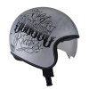 Kask SUOMY ROKK OLDSCHOOL Silver SCRATCH
