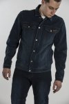 BROGER KURTKA MOTOCYKLOWA JEANS FLORIDA WASHED BLU