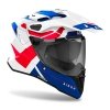 AIROH KASK DUALE COMMANDER 2 REVEAL BLUE/RED GLOSS