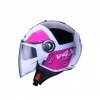CABERG KASK JET  RIVIERA V4X ALPHA BIAŁY/CZARNY/FU