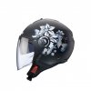 CABERG KASK JET BLENDA RIVIERA V4X MIA CZ MAT/BI/S