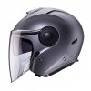 CABERG KASK JET Z BLENDĄ SOHO SZARY MAT - GUNMETAL