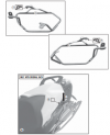 GIVI STELAŻ SAKW BOCZNYCH 3D600 - BMW F 800 R (09>