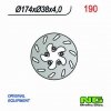 NG190 TARCZA HAMULCOWA ITALJET SKUTER (174x38x4)