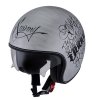 Kask SUOMY ROKK OLDSCHOOL Silver SCRATCH