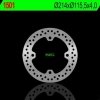 NG1501 TARCZA HAMULCOWA CAN-AM COMMANDER 800/1000 '11-'14, MAVERICK 1000 '13-'14 (241X115,5X4) (4X11,5MM)