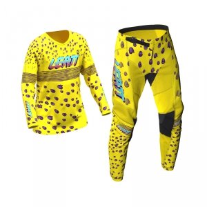 Strój offroadowy bluza i spodnie junior Leatt Ride Kit 3.5 Cheetah