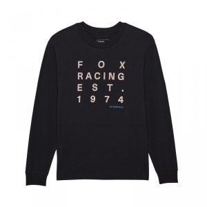 FOX KOSZULKA DŁUGI RĘKAW LADY EST.1974 LS TEE BLAC