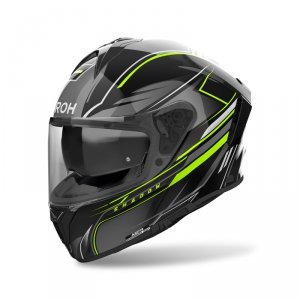 AIROH KASK INTEGRALNY SPARK 2 SHADOW YELLOW GLOSS